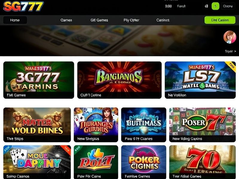 Discover the ultimate gambling experience at sg777.com. Explore top online slots, live dealers, and exclusive promotions with secure, reliable gaming 24/7.